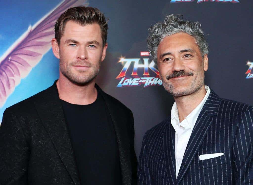 Chris Hemsworth and Taika Waititi