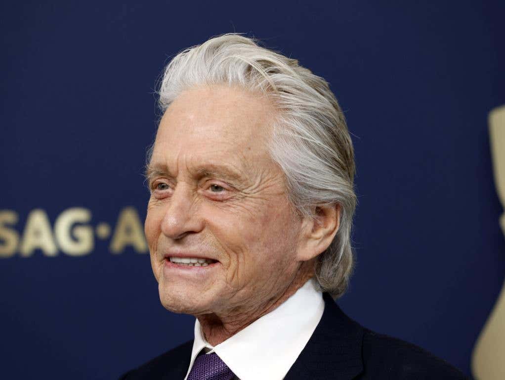 Michael Douglas attends the 28th Annual Screen Actors Guild Awards