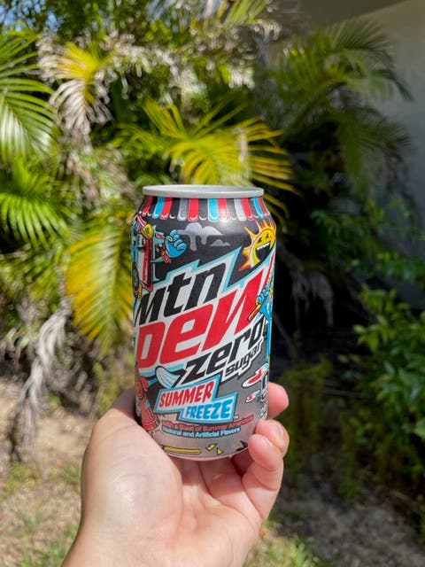 Mountain Dew Summer Freeze