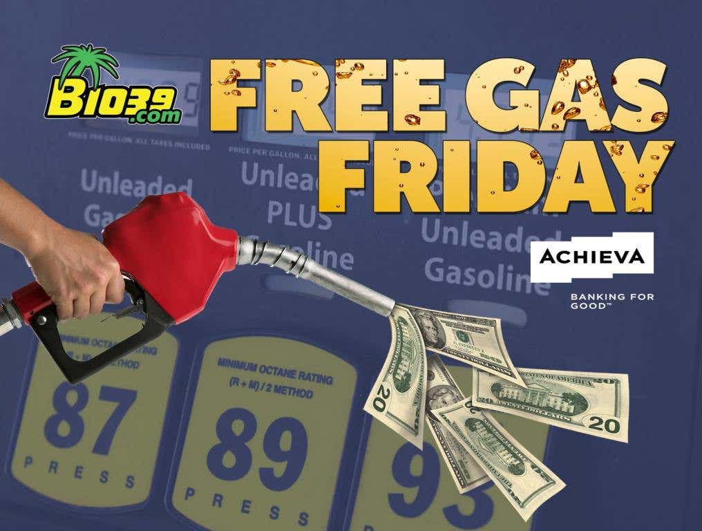 Free Gas Friday