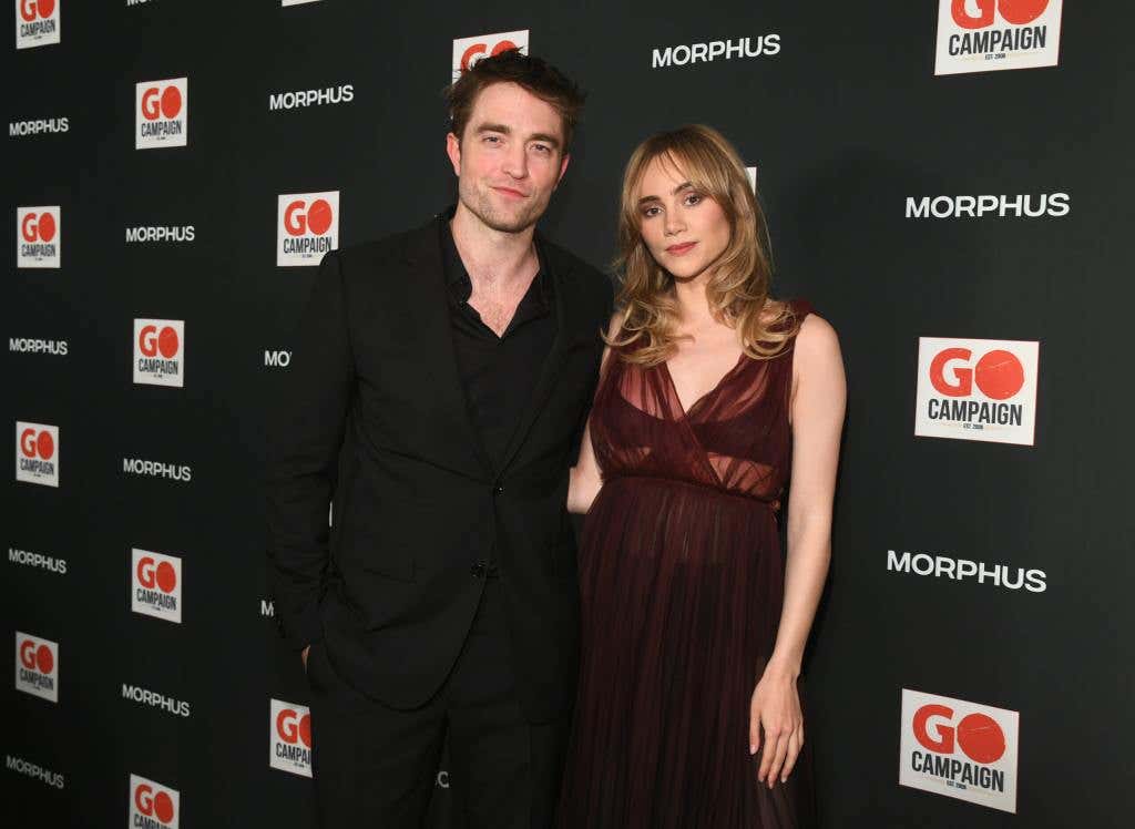 Robert Pattinson and Suki Waterhouse attend the GO Campaign's Annual Gala 2023