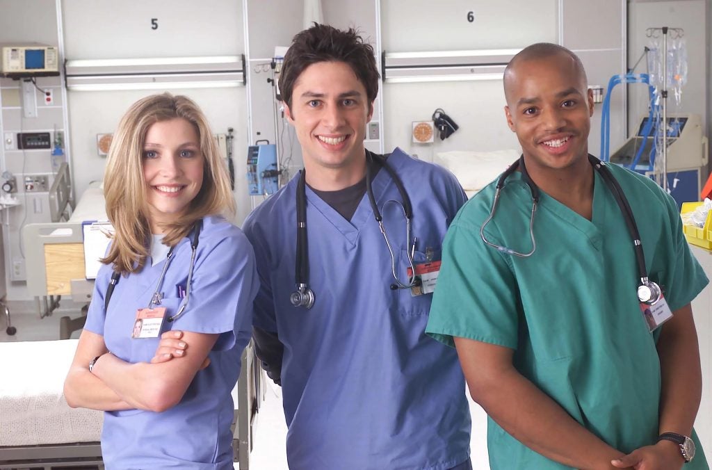 Cast of NBC TV Show &quot;Scrubs&quot;, Actors Who Have Played Doctors On Television