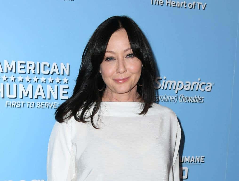 Shannen Doherty attends the 9th Annual American Humane Hero Dog Awards at The Beverly Hilton Hotel on October 05, 2019 in Beverly Hills, California.