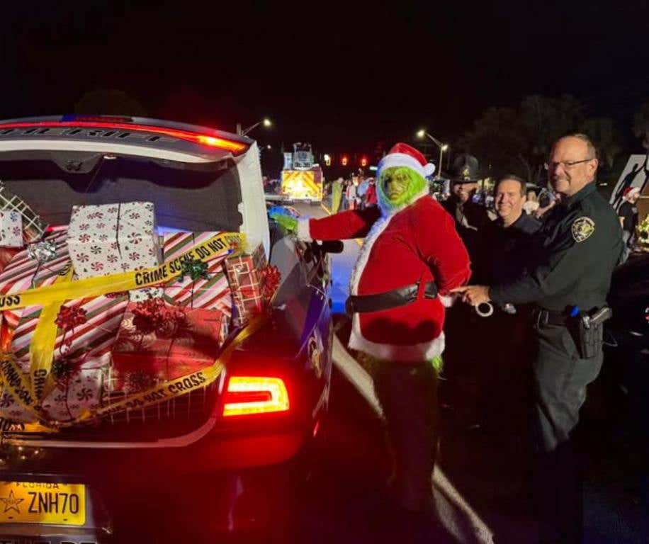 The Highland County Sheriff’s Office arrested The Grinch for stealing Christmas cheer, recovering stolen presents and ensuring he spends the holidays behind bars.