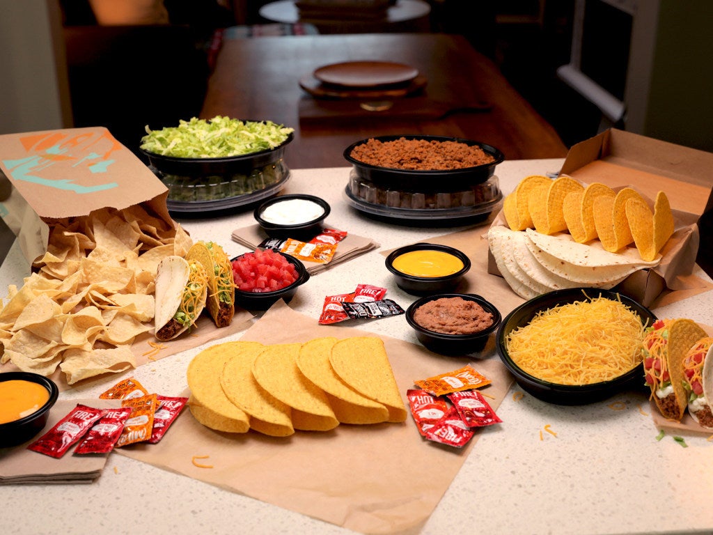 Taco Bell Reveals At Home Taco Bar