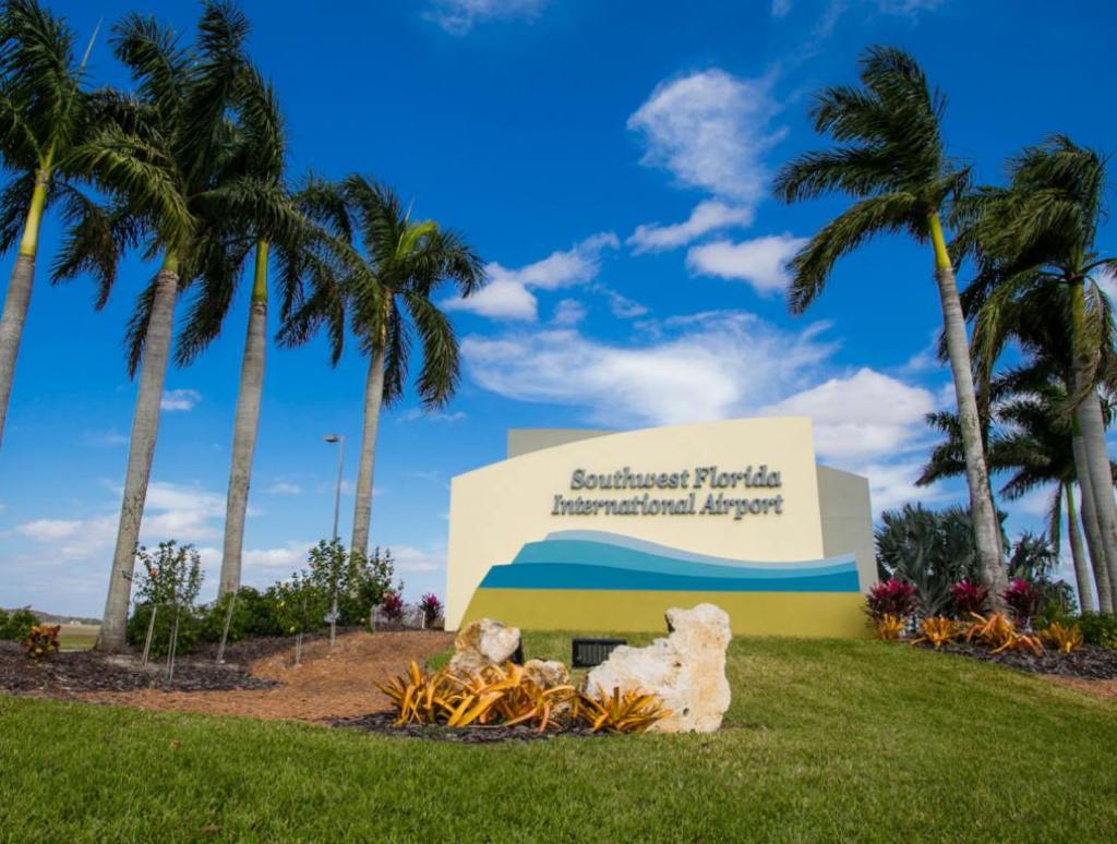 Southewest Florida Airport Sign