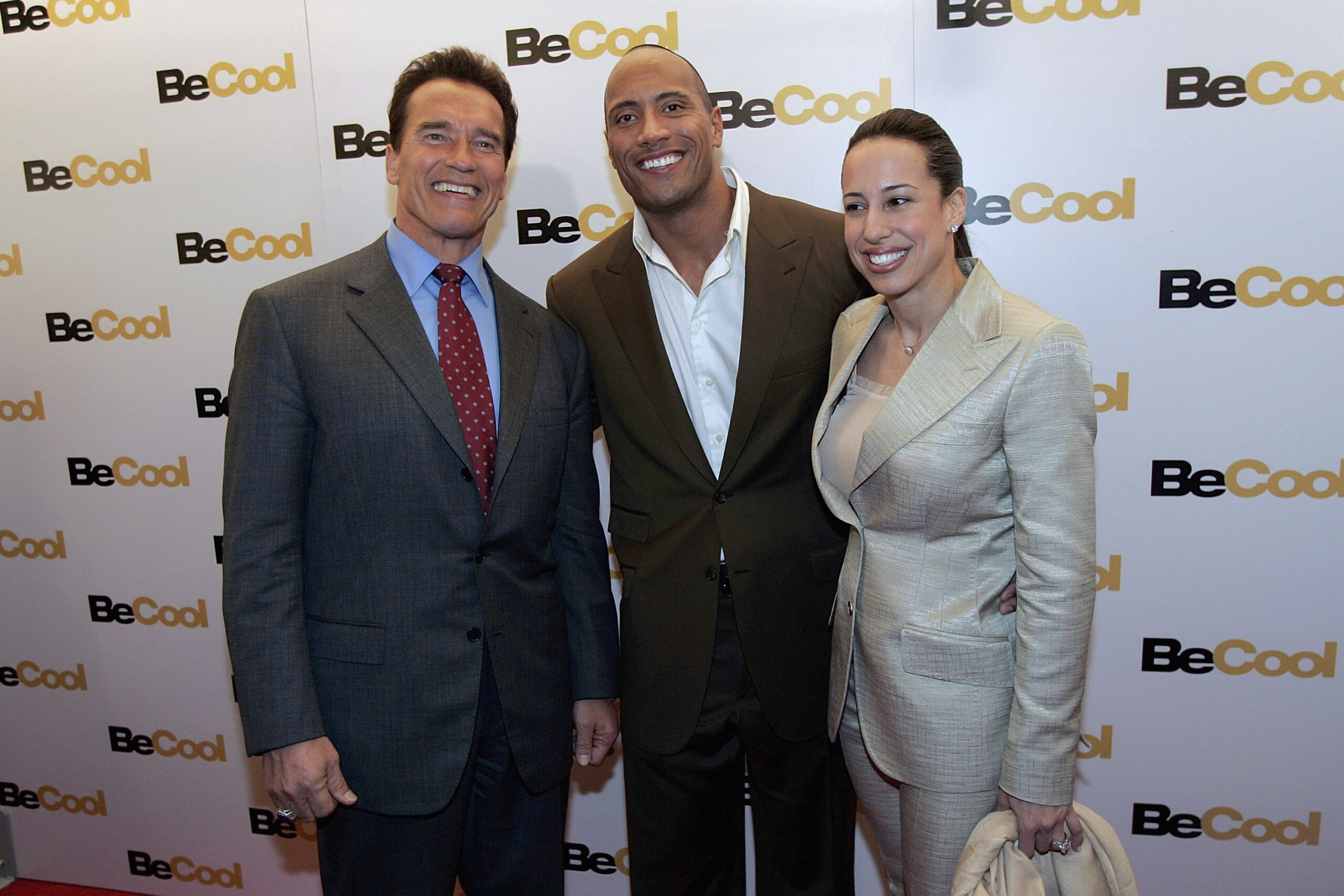 "Be Cool" Premiere In Sacramento, Arnold Schwarzenegger Makes Travis Kelce Sweat